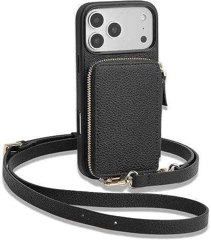 ボッテガiphone 16pro case with strap Amazon.com: ZVE for iPhone 16 Pro Wallet Case with Card Holder